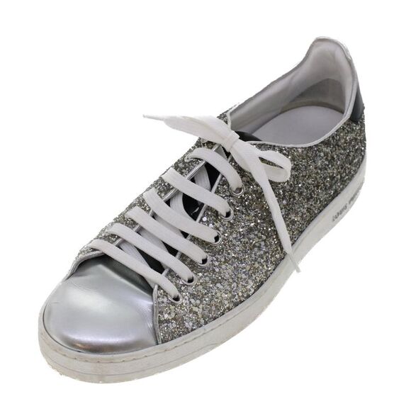 Pre Loved louis vuitton Women Silver Sneakers - Picture 3 of 8